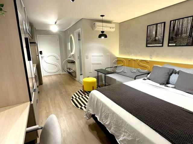 Apartamento para Aluguel com 1 quartos, 24 m² por R$ 3.400