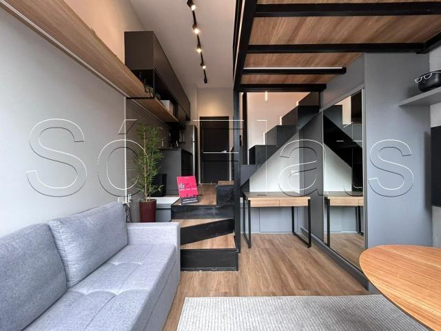 Apartamento para Aluguel com 1 quartos, 24 m² por R$ 3.500