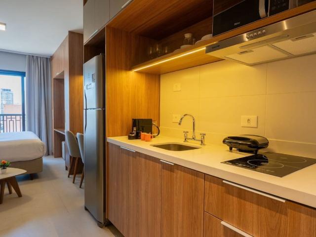 Apartamento para Aluguel com 1 quartos, 25 m² por R$ 3.550