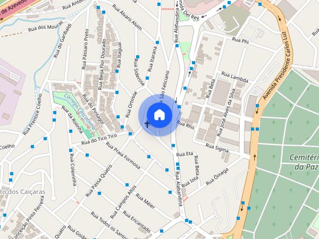 Apartamento para Aluguel Caiçaras, 1 Quarto, 24 m² Belo Horizonte