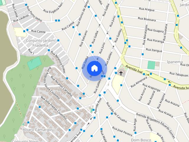 Apartamento para Aluguel Glória, 2 Quartos, 40 m² Belo Horizonte