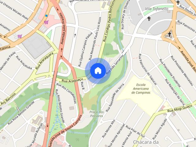 apartamento para aluguel em Taquaral