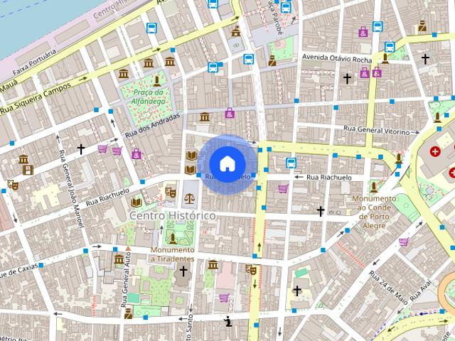 Apartamento para aluguel no Centro Histórico