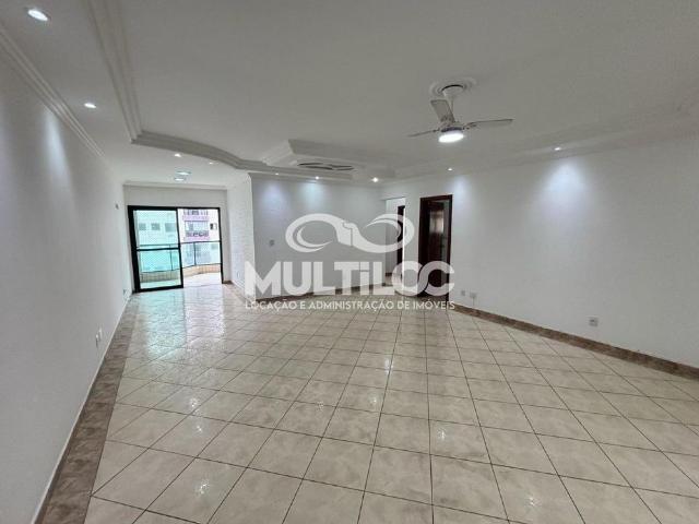 Apartamento Para Aluguel No Bairro Aviação Praia Grande Com Vista Mar, 3 Dormitórios 1 Suíte, 2