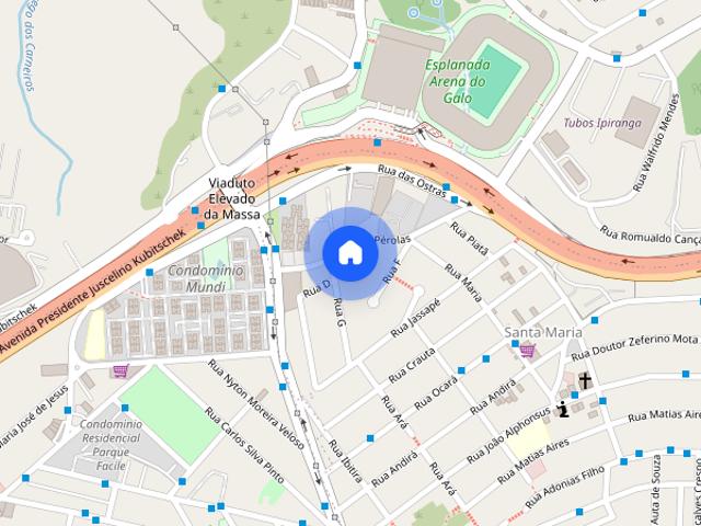 Apartamento para Aluguel Santa Maria, 2 Quartos, 56 m² Belo Horizonte