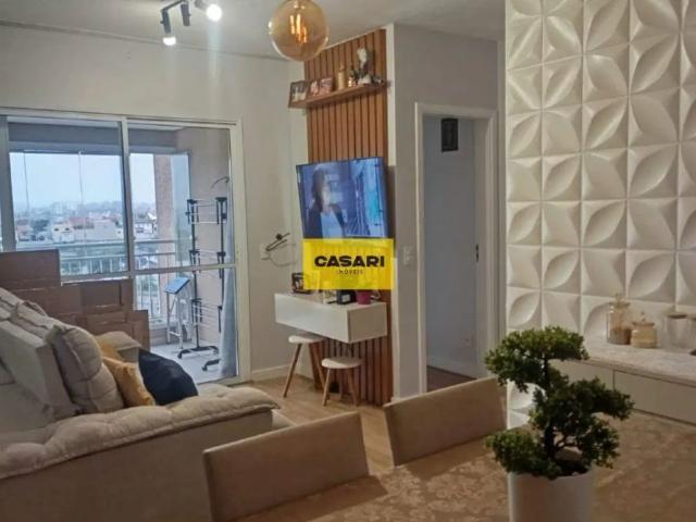 Apartamento para alugar 69 m², com 2 dormitórios, 1 suíte e varanda grill, Centro de São Bernardo do