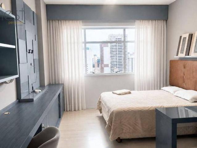 Apartamento Para Alugar, 29 m² por R$2.650,00/mês Batel Curitiba/pr