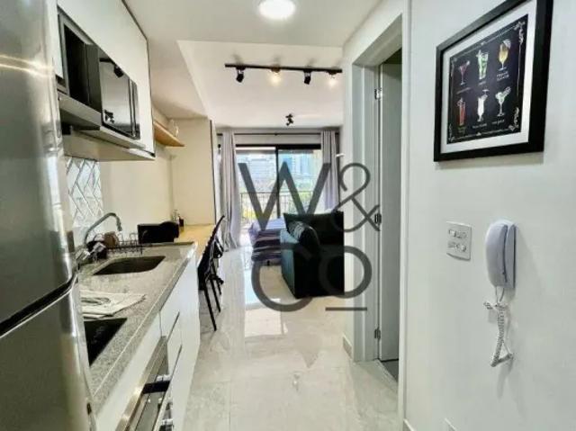 Apartamento para alugar, 33 m² por R$ 4.410,00/mês Brooklin São Paulo/SP