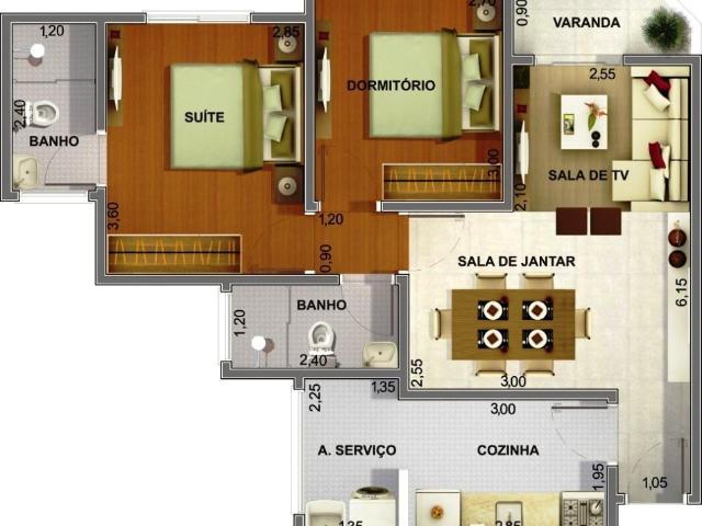 Apartamento para alugar, Centro, Sumaré SP