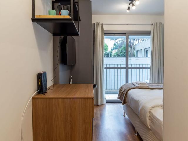 Apartamento para alugar com 1 quarto e 20 m² por R$ 4.474/mês