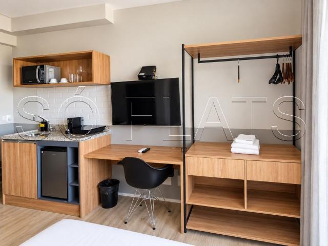 Apartamento para alugar com 1 quarto e 22 m² por R$ 2.220/mês