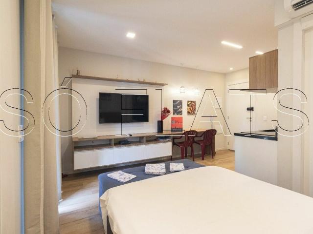 Apartamento para alugar com 1 quarto e 24 m² por R$ 2.300/mês
