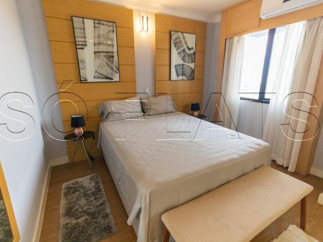 Apartamento para alugar com 1 quarto e 29 m² por R$ 2.800/mês