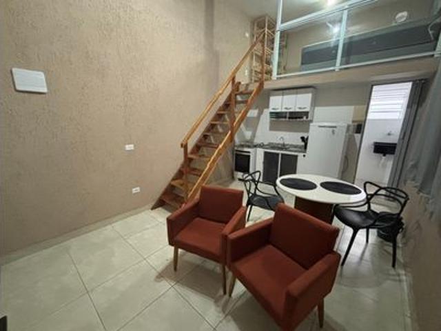 Apartamento para alugar com 27m², 1 quarto e sem vaga