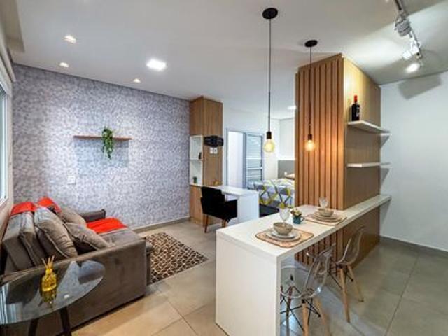 Apartamento para alugar com 32m², 1 quarto e sem vaga