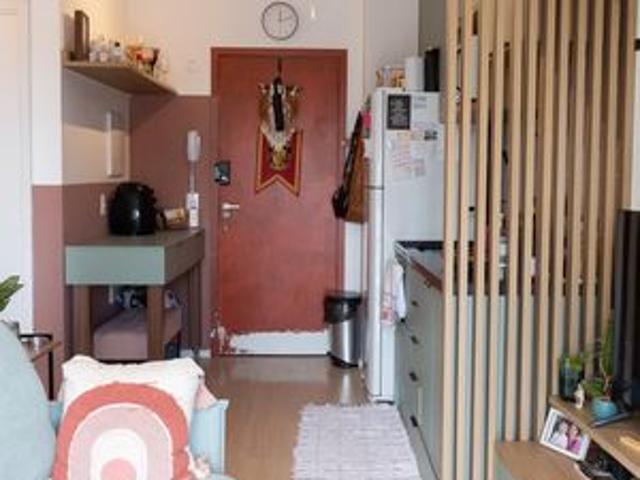 Apartamento para alugar com 33m², 1 quarto e 1 vaga