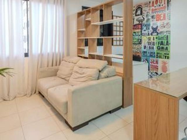 Apartamento para alugar com 34m², 1 quarto e sem vaga