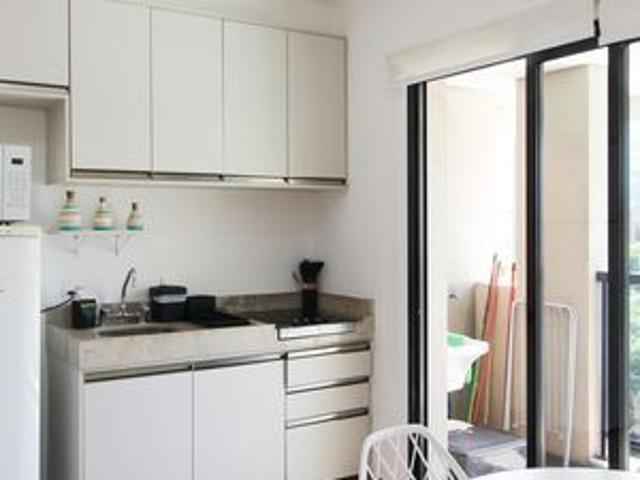 Apartamento para alugar com 35m², 1 quarto e 1 vaga