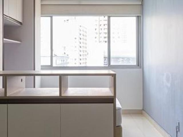 Apartamento para alugar com 38m², 1 quarto e 1 vaga