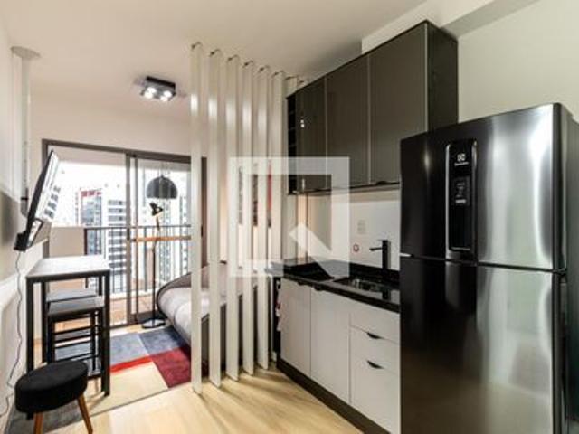 Apartamento para alugar com 38m², 1 quarto e sem vaga