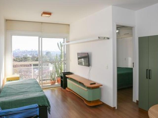 Apartamento para alugar com 42m², 1 quarto e 1 vaga