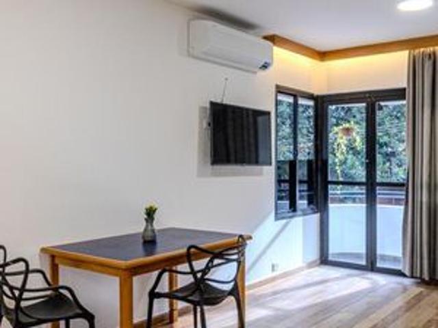 Apartamento para alugar com 49m², 1 quarto e 1 vaga