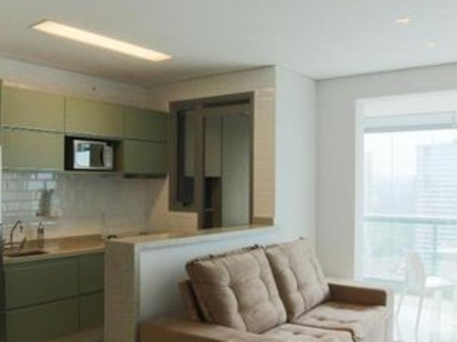 Apartamento para alugar com 55m², 1 quarto e 1 vaga