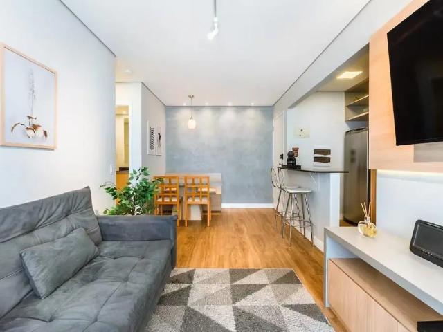 Apartamento para alugar em Campinas, Cambuí, com 1 quarto, com 53 m², Habitat