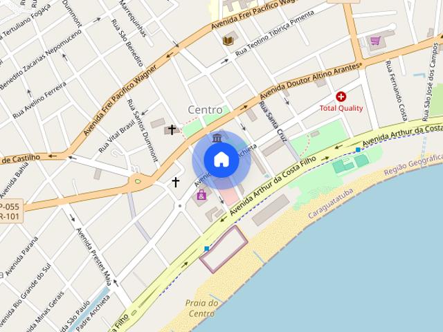 Apartamento para alugar em Centro de 100.00m² com 3 Quartos, 1 Suite e 2 Garagens