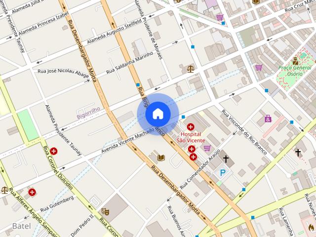 Apartamento para alugar em Centro de 56.00m² com 1 Quarto e 1 Garagem