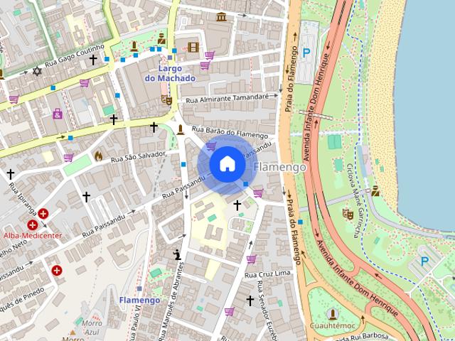 Apartamento para alugar em Flamengo, Zona Sul RJ, Rio de Janeiro 2 quartos 85m²