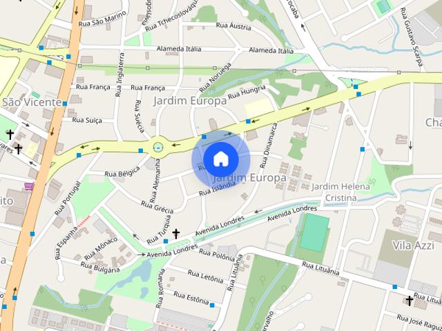 Apartamento para alugar em Jardim Europa de 55.00m² com 2 Quartos, 1 Suite e 1 Garagem