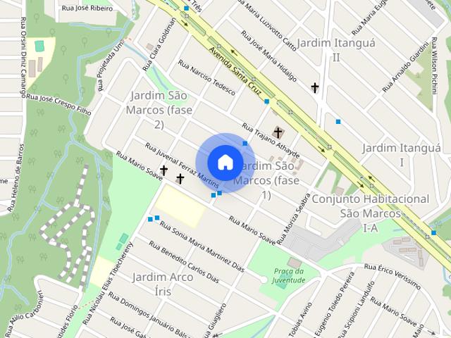 Apartamento para alugar em Jardim São Marcos de 35.00m² com 1 Quarto