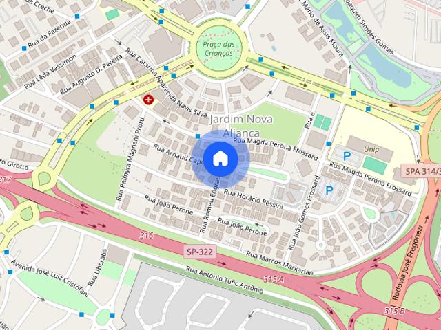 Apartamento Para Alugar Em Nova Aliança de 70.00 m² Com 2 Quartos, 1 Suite E 1 Garagem