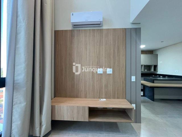 Apartamento para alugar no Jacarandá Studio, 1 quarto, 1 vaga, no bairro São Dimas em Piracicaba SP