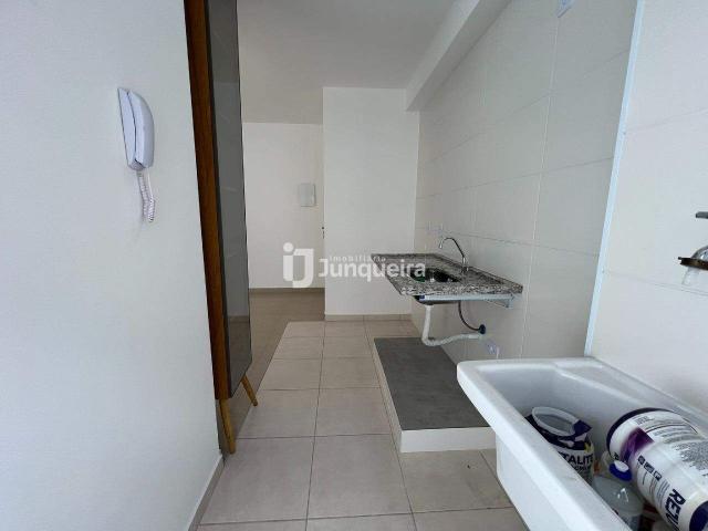 Apartamento para alugar no Mykonos Residence, 2 quartos, 1 vaga, no bairro Jardim Califórnia em Piracicaba SP