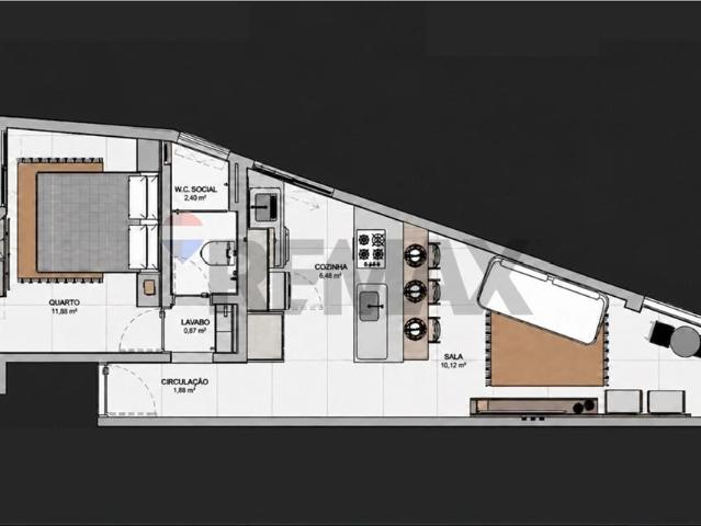 Apartamento para Locação em Vitória/ES Praia do Canto 1 Quartos
