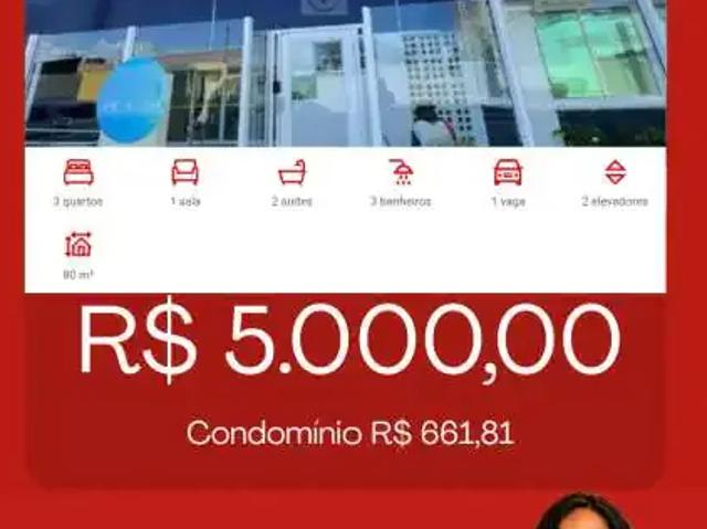 Apartamento para Locação em Aracaju/SE Atalaia 2 Quartos