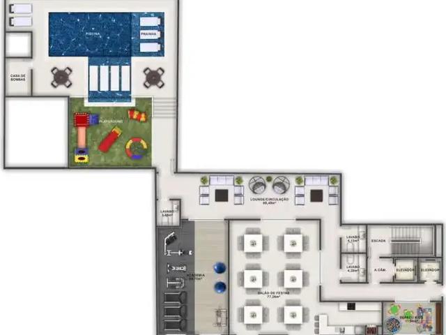Apartamento para Locação em Balneário Camboriú/SC Pioneiros 3 Quartos