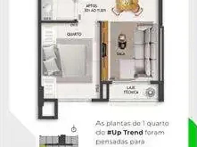 Apartamento para Locação em Brasília/DF Samambaia Sul Samambaia 1 Quartos