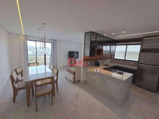 Apartamento para Locação em Cabo Frio/RJ Passagem 3 Quartos