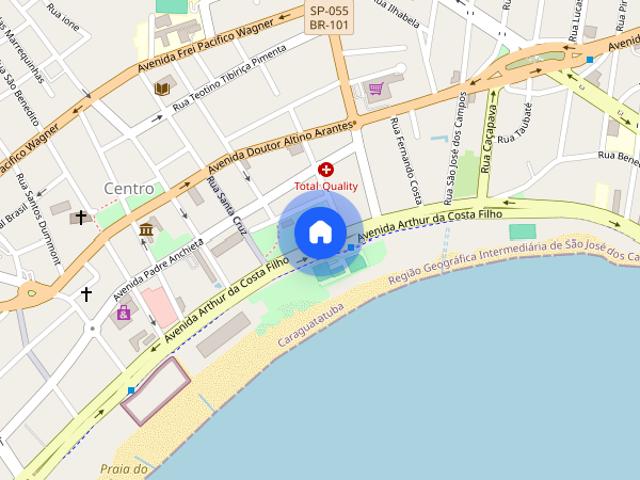 Apartamento para Locação em Caraguatatuba, Centro, 3 dormitórios, 1 suíte, 1 banheiro, 2 vagas