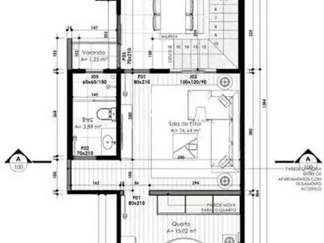 Apartamento para Locação em Fazenda Rio Grande/PR Pioneiros 1 Quartos