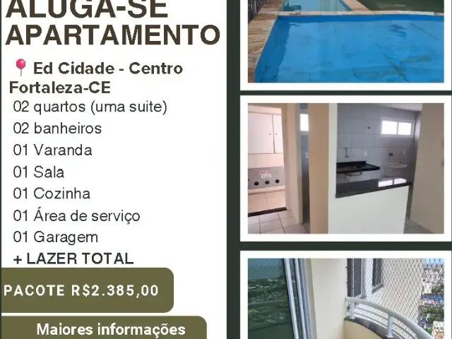 Apartamento para Locação em Fortaleza/CE Centro 2 Quartos