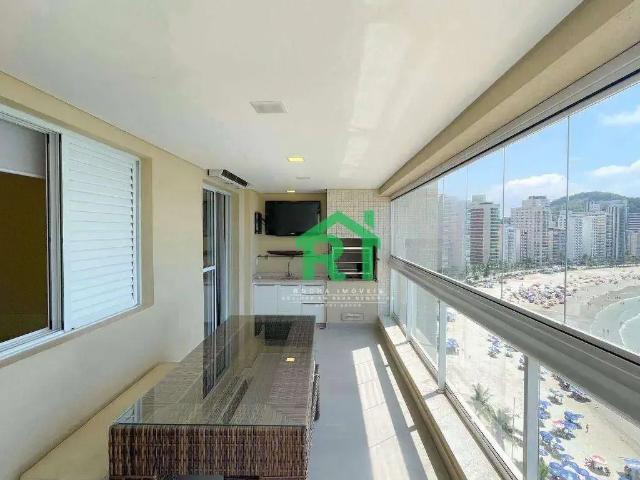 Apartamento para Locação em Guarujá/SP Jardim Astúrias 3 Quartos