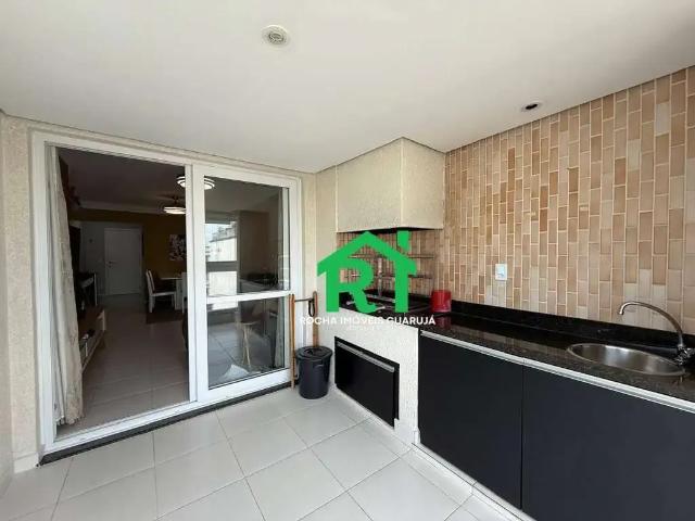 Apartamento para Locação em Guarujá/SP Pitangueiras 3 Quartos