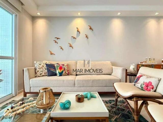 Apartamento para Locação em Guarujá/SP Pitangueiras 3 Quartos