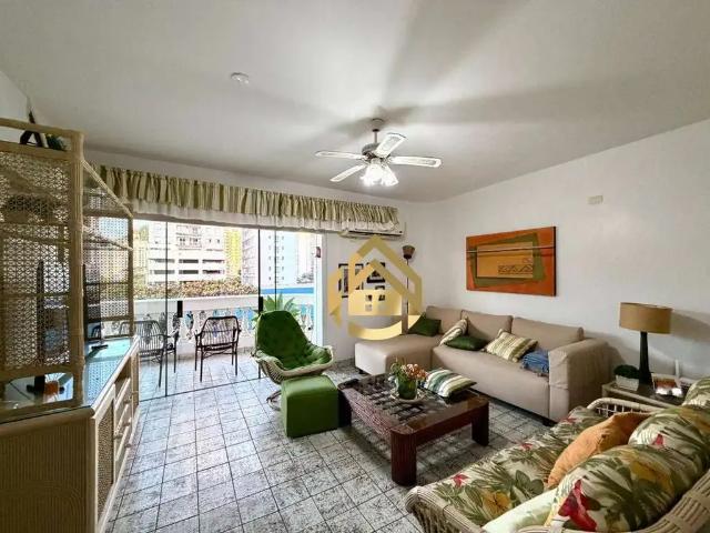 Apartamento para Locação em Guarujá/SP Pitangueiras 3 Quartos