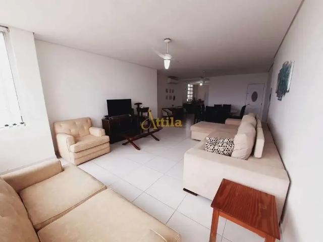Apartamento para Locação em Guarujá/SP Pitangueiras 3 Quartos