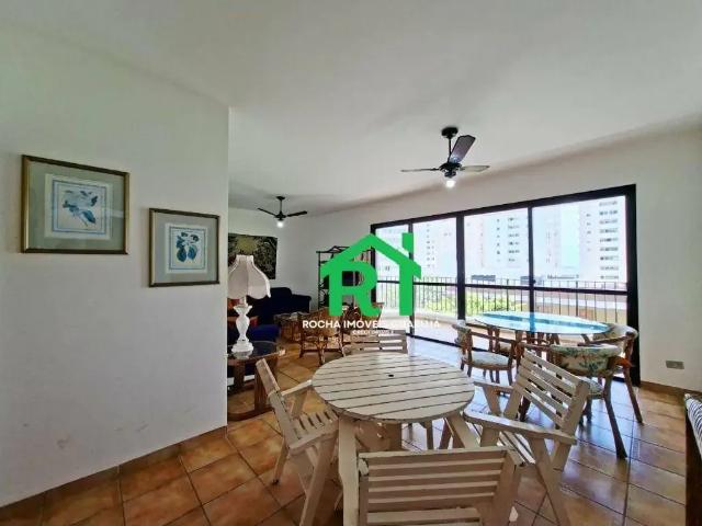 Apartamento para Locação em Guarujá/SP Pitangueiras 3 Quartos